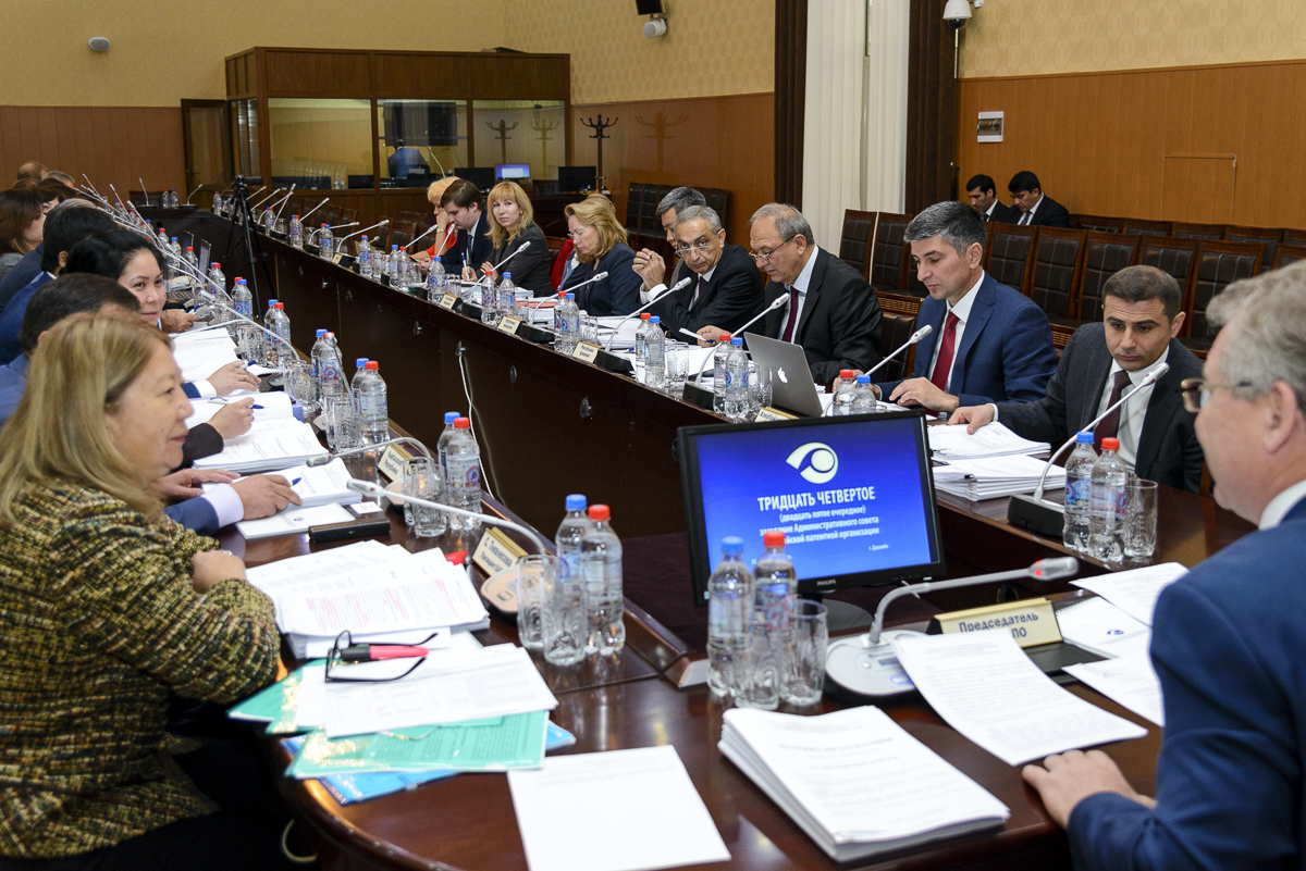 Thirty-fourth meeting of the EAPO AC in Dushanbe (the Republic of Tajikistan), 22 – 23 October 2018.